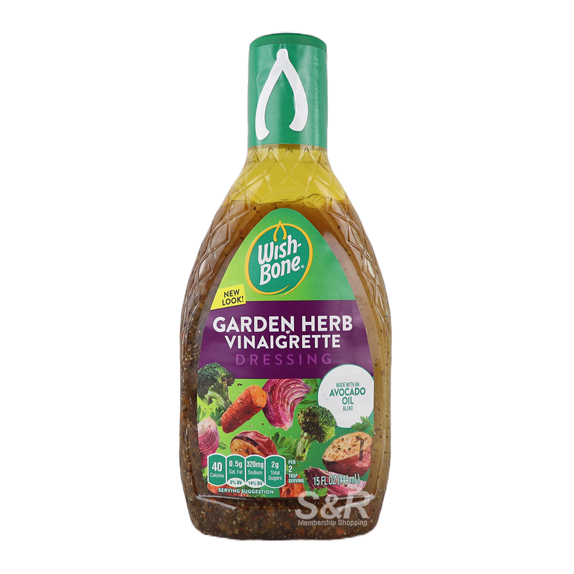 Wish-Bone Garden Herb Vinaigrette Dressing 444mL Wish-Bone Garden Herb Vinaigrette Dressing 444mL